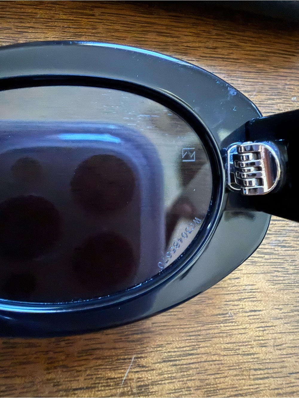 Celine Black Oval Triomphe Sunglasses - Picture 6 of 14